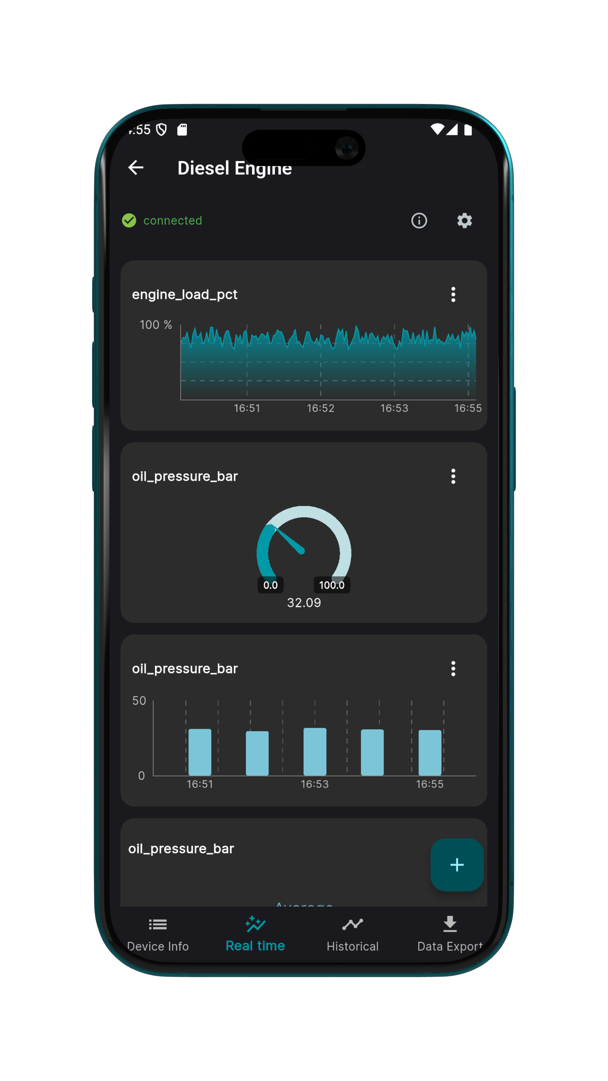 DataFleet app screenshot